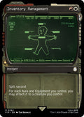 Image for Inventory Management (Showcase) (342) (Universes Beyond: Fallout) - Magic: The Gathering