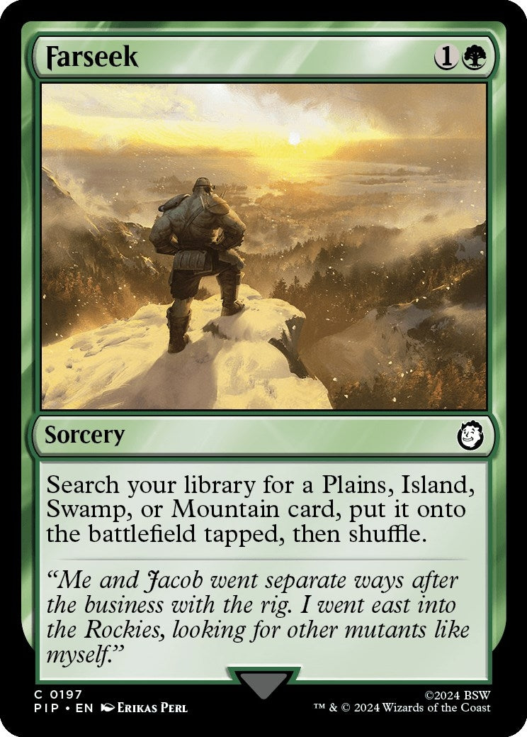 Image for Farseek (197) (Universes Beyond: Fallout) - Magic: The Gathering