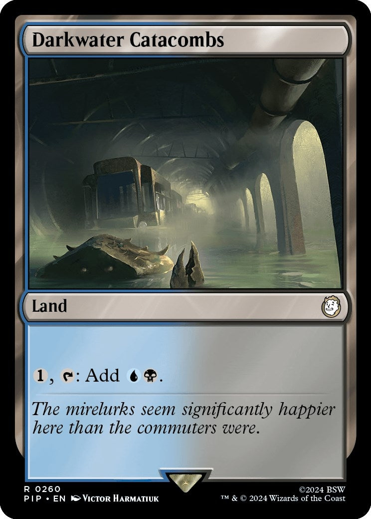 Image for Darkwater Catacombs (260) (Universes Beyond: Fallout) - Magic: The Gathering