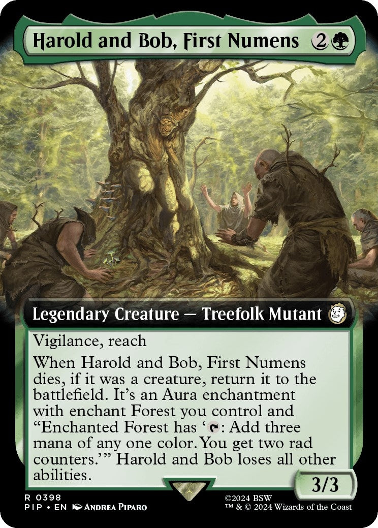 Image for Harold and Bob, First Numens (Extended Art) (398) (Universes Beyond: Fallout) - Magic: The Gathering