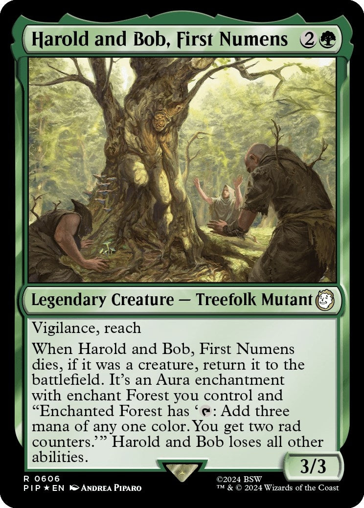 Image for Harold and Bob, First Numens (Surge Foil) (606) (Universes Beyond: Fallout) - Magic: The Gathering
