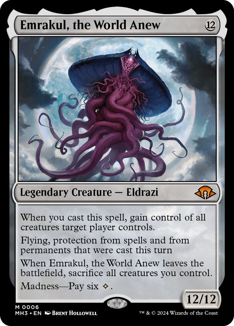 Image for Emrakul, the World Anew (6) (Modern Horizons 3) - Magic: The Gathering