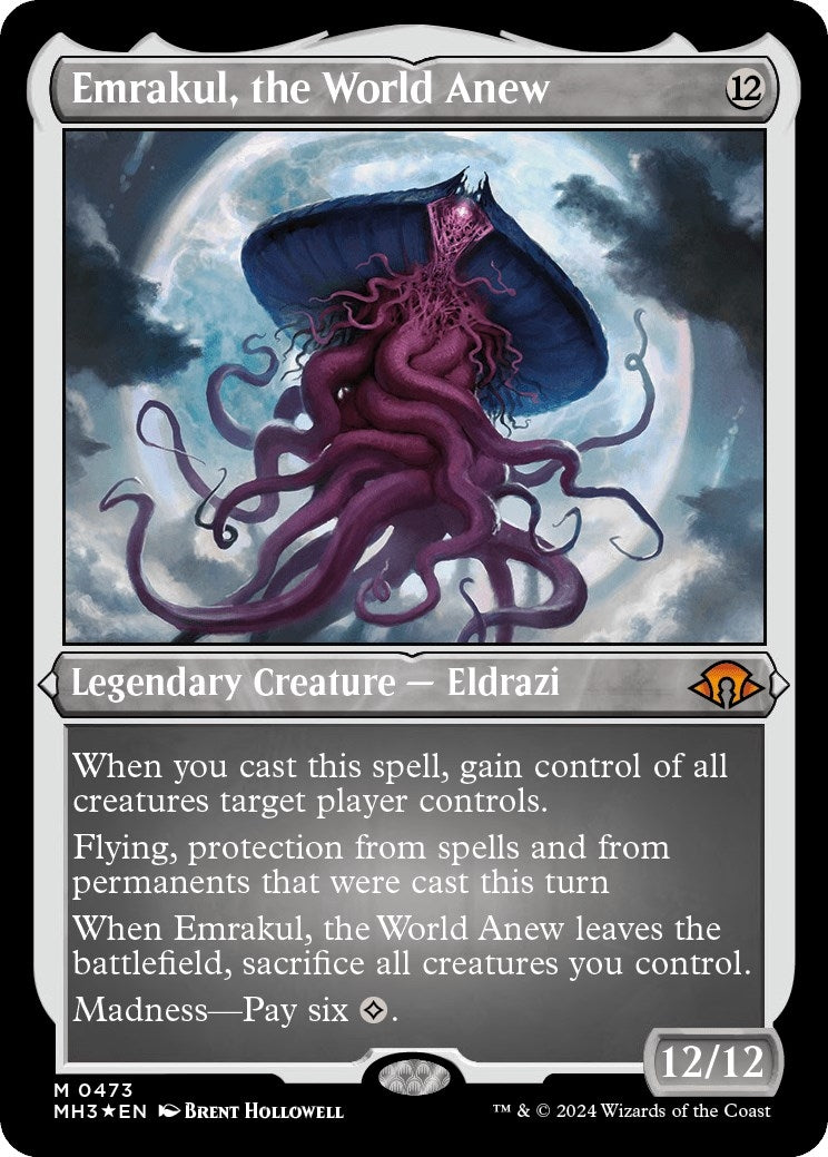Image for Emrakul, the World Anew (Foil Etched) (473) (Modern Horizons 3) - Magic: The Gathering
