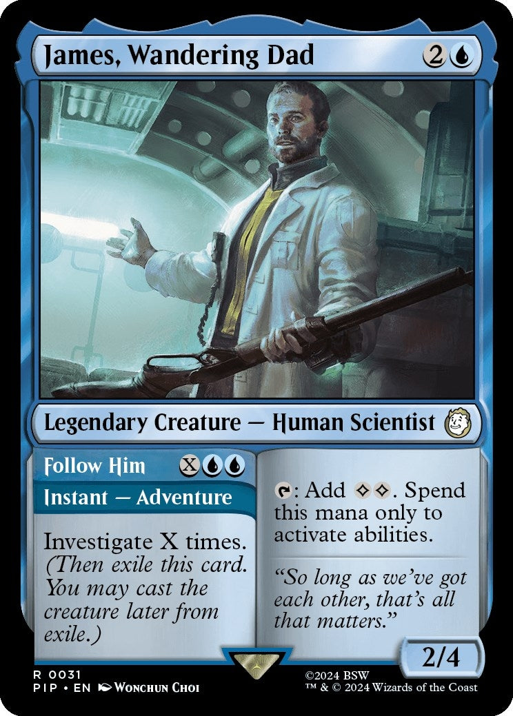 Image for James, Wandering Dad (31) (Universes Beyond: Fallout) - Magic: The Gathering