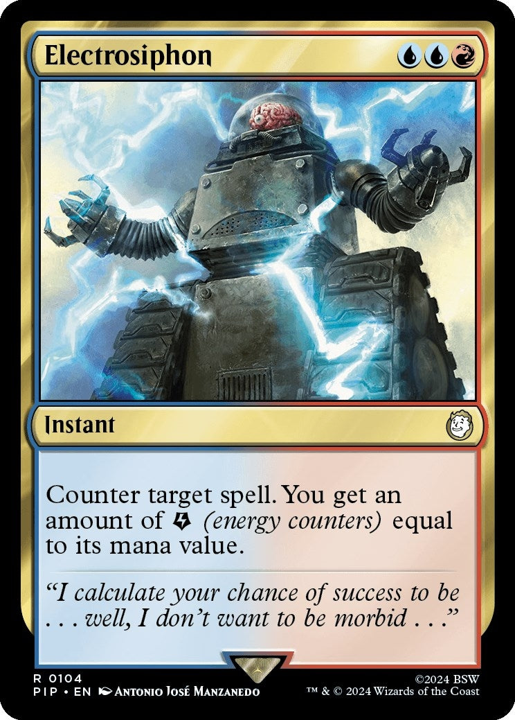 Image for Electrosiphon (104) (Universes Beyond: Fallout) - Magic: The Gathering