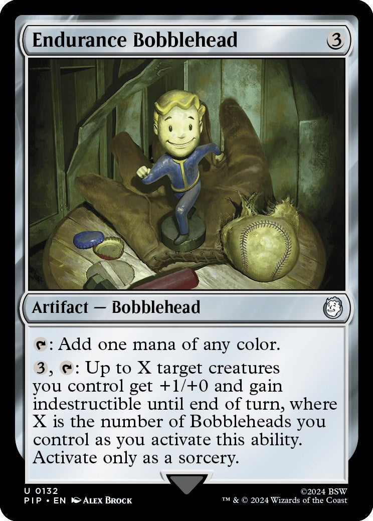 Image for Endurance Bobblehead (132) (Universes Beyond: Fallout) - Magic: The Gathering