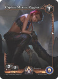 Image for Captain Maxine Riggins (DB1-007) (Year of the Dragon) - Alpha Clash