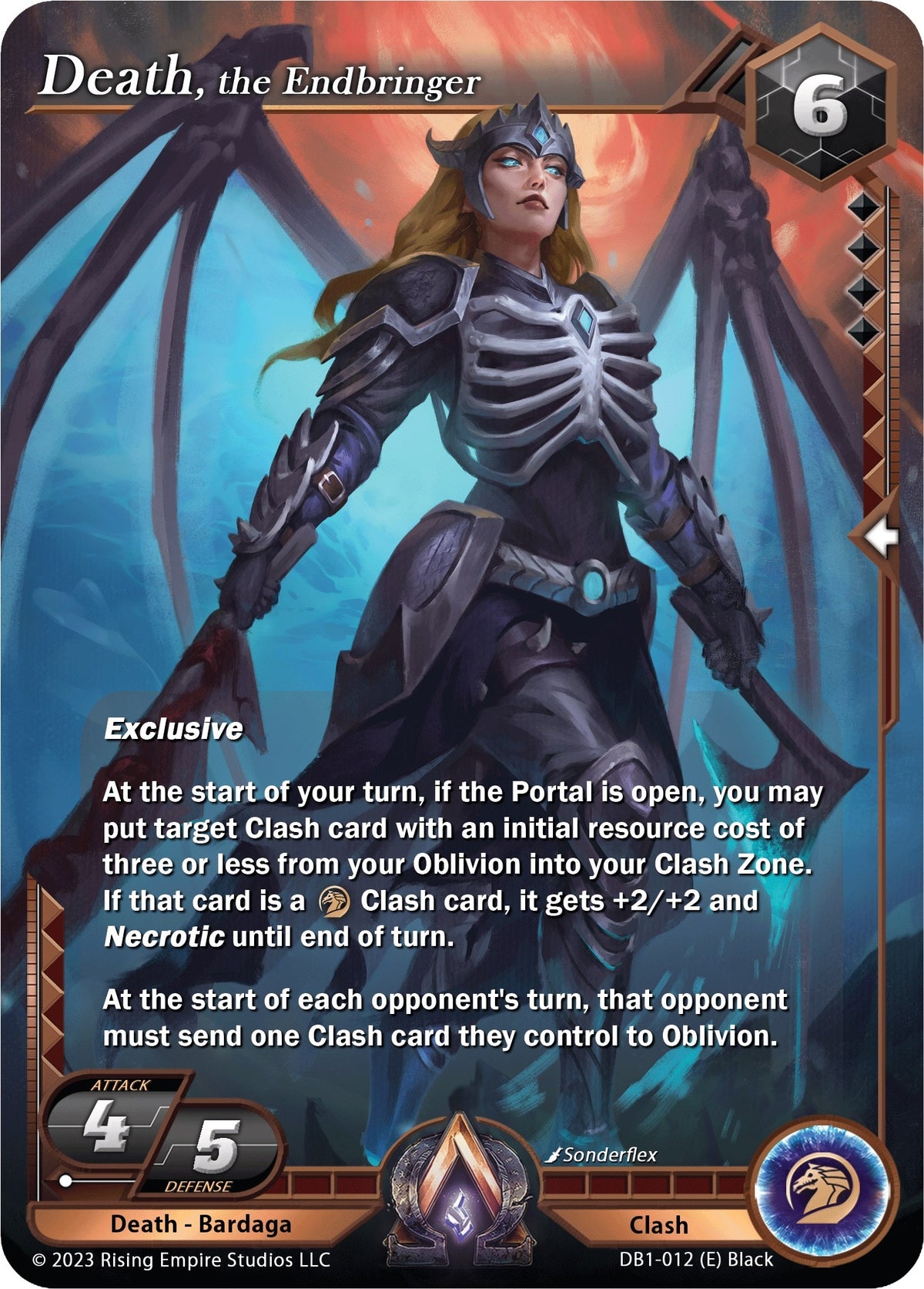 Image for Death, the Endbringer (DB1-012) (Year of the Dragon) - Alpha Clash