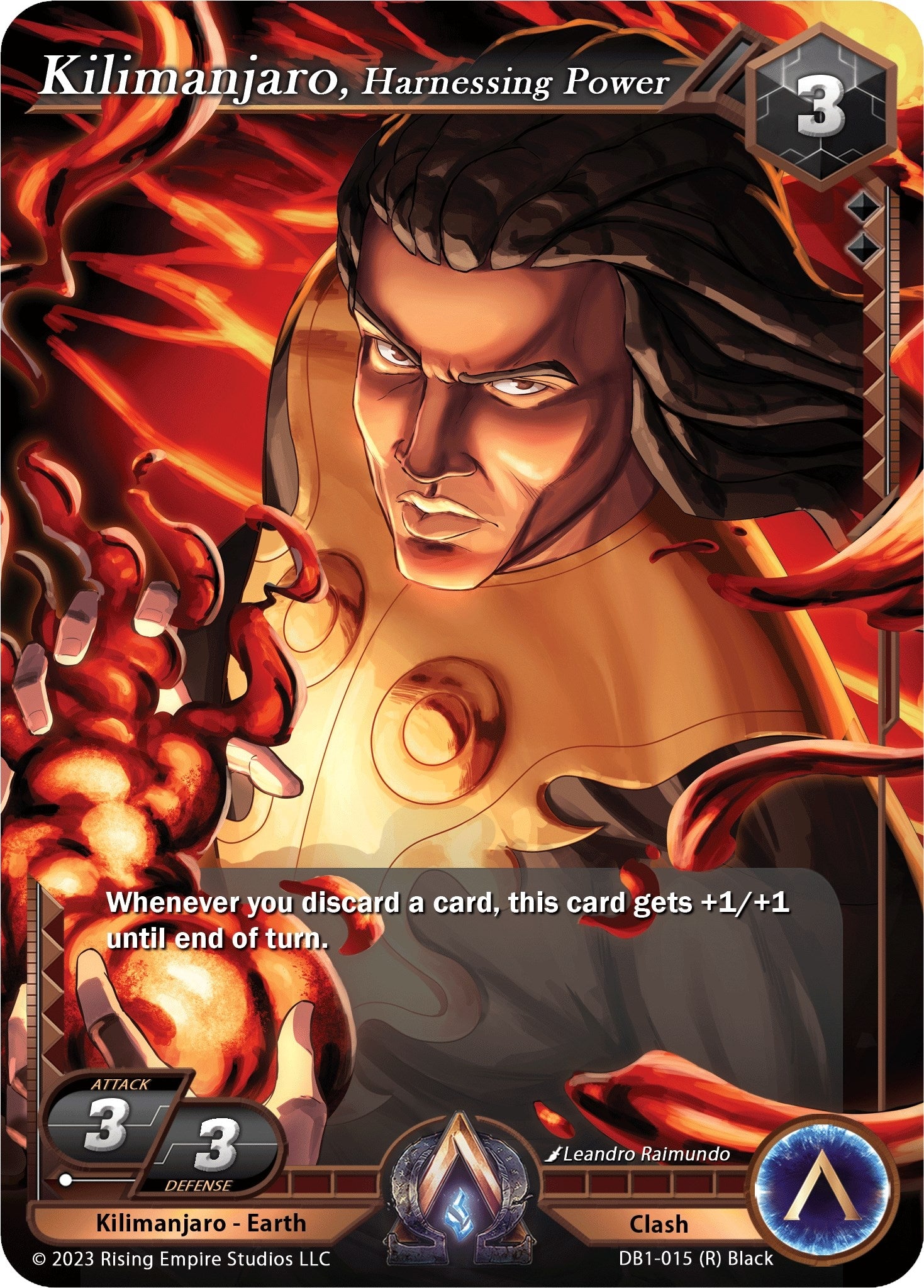 Image for Kilimanjaro, Harnessing Power (DB1-015) (Year of the Dragon) - Alpha Clash