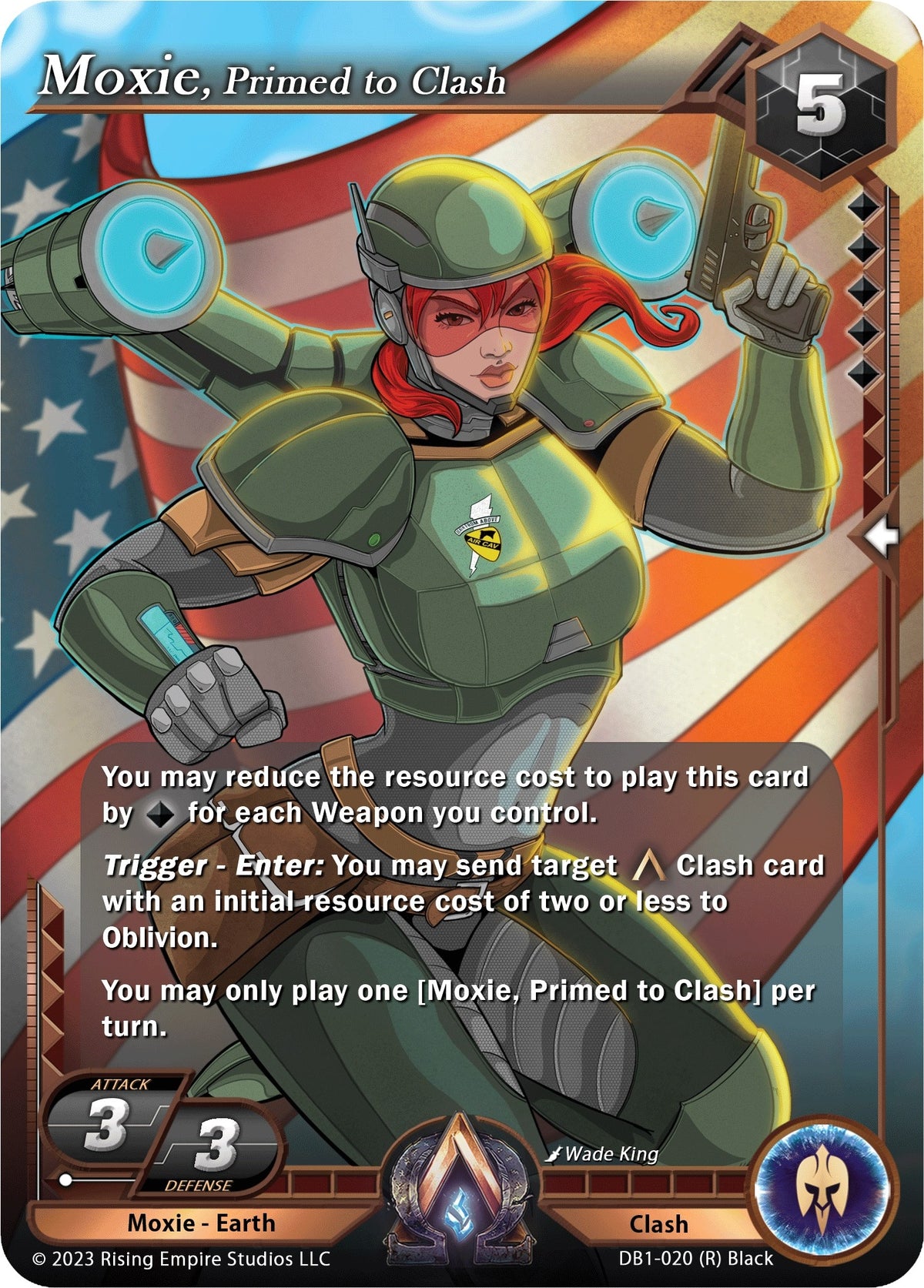 Image for Moxie, Primed to Clash (DB1-020) (Year of the Dragon) - Alpha Clash