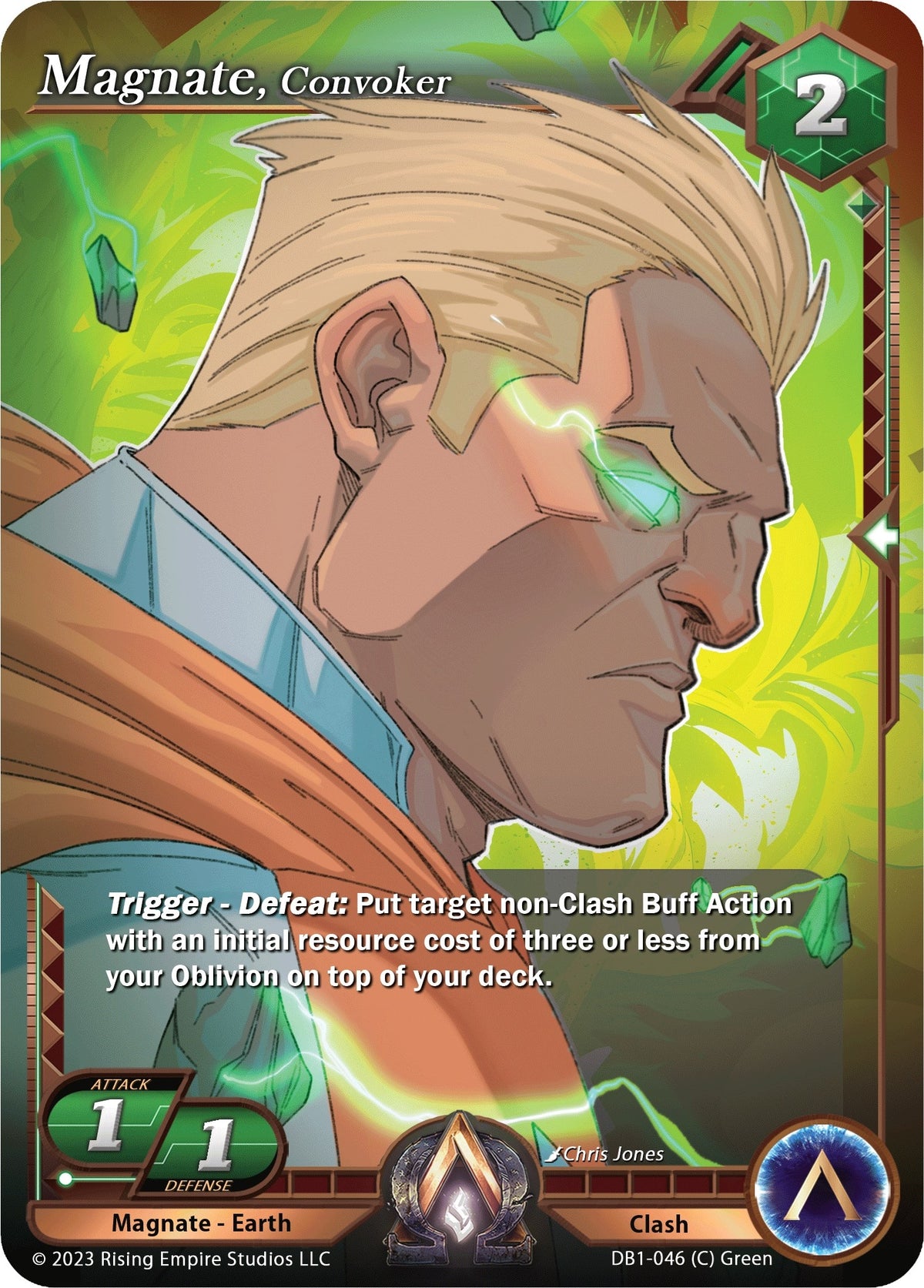 Image for Magnate, Convoker (DB1-046) (Year of the Dragon) - Alpha Clash