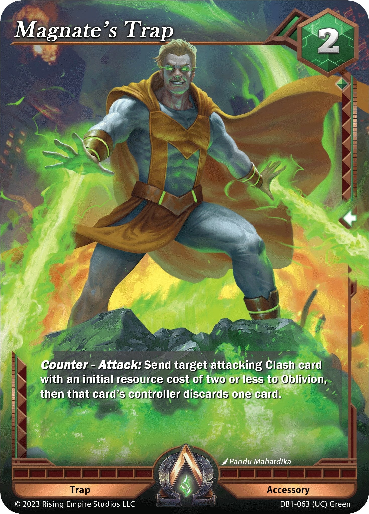 Image for Magnate's Trap (DB1-063) (Year of the Dragon) - Alpha Clash