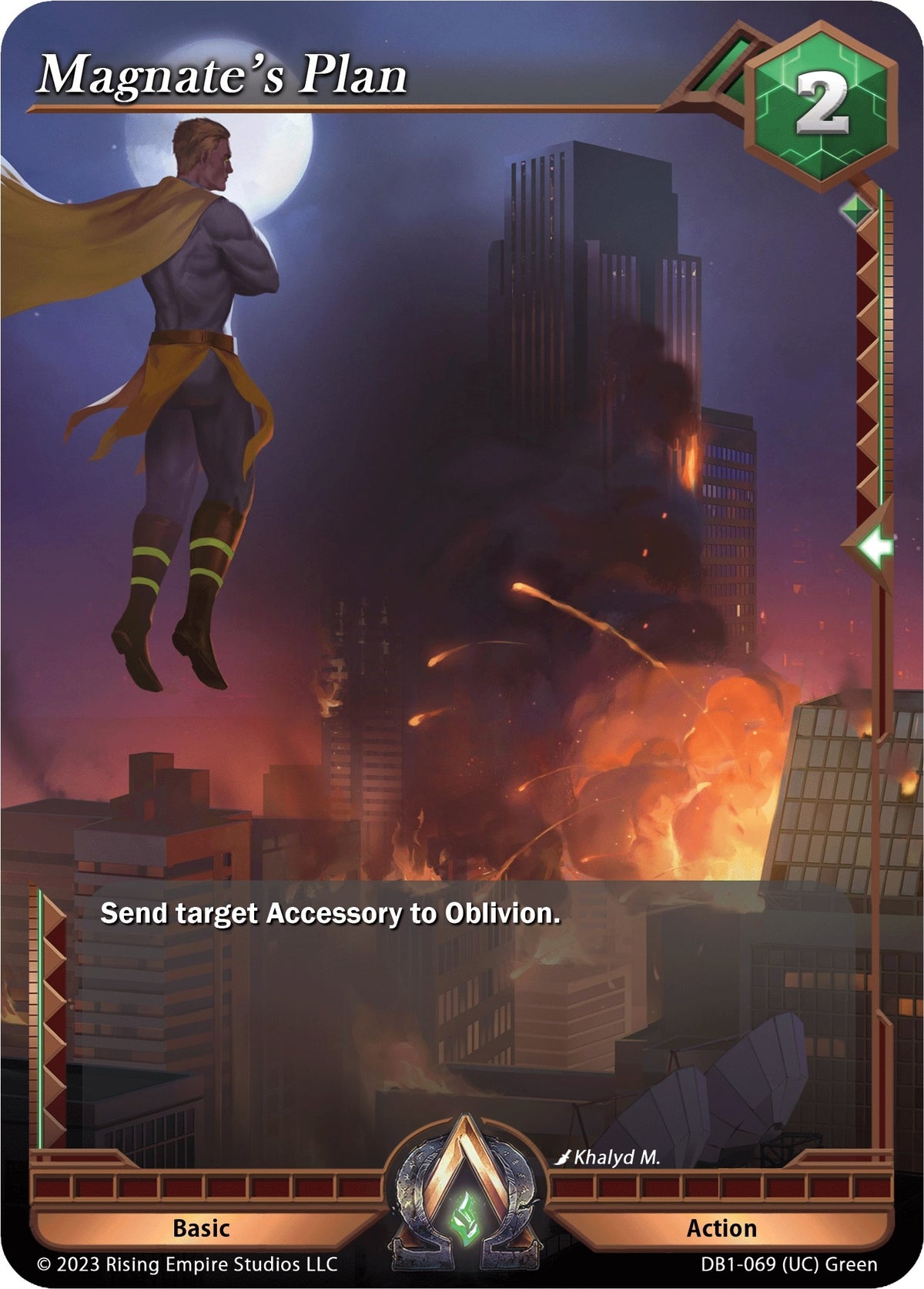 Image for Magnate's Plan (DB1-069) (Year of the Dragon) - Alpha Clash