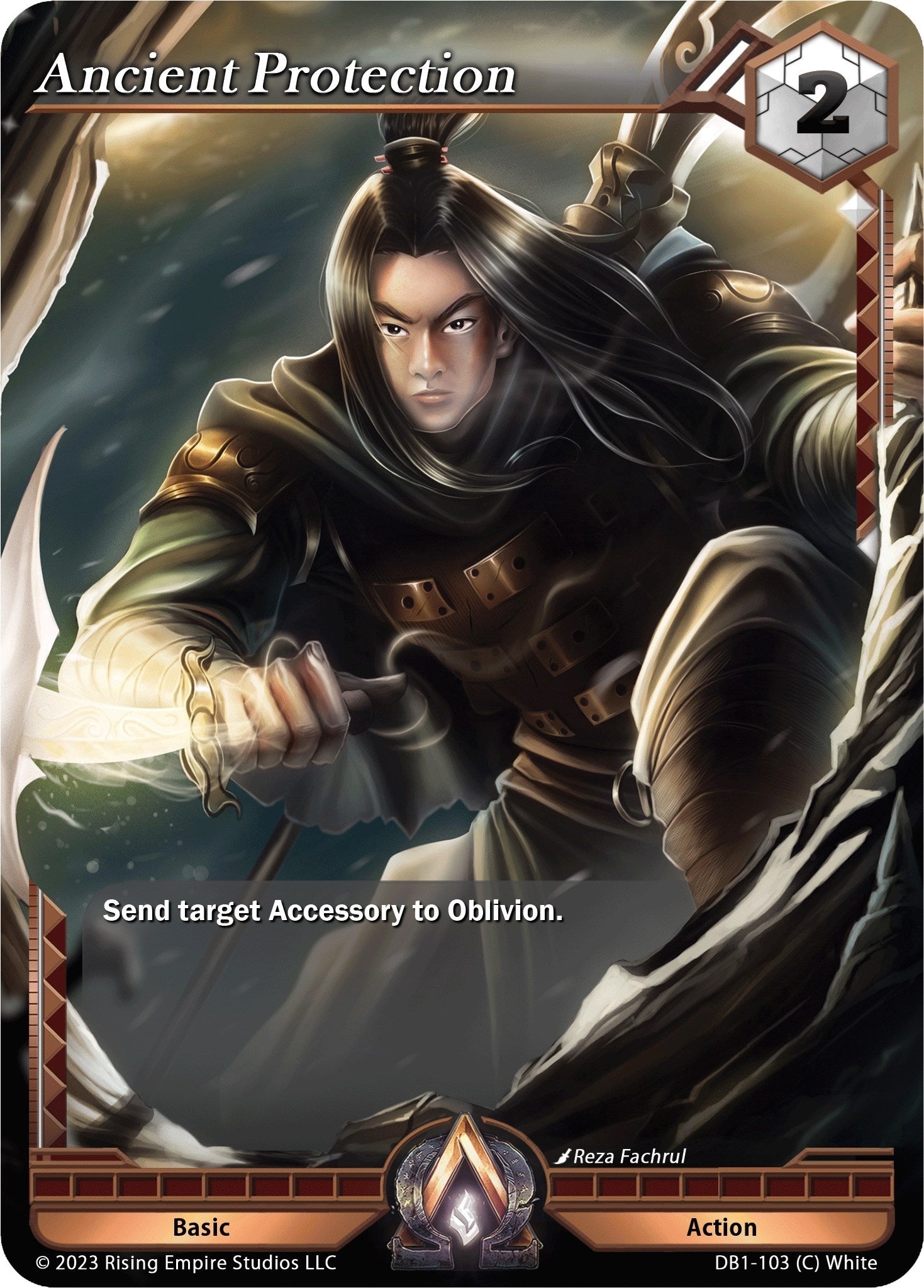 Image for Ancient Protection (DB1-103) (Year of the Dragon) - Alpha Clash