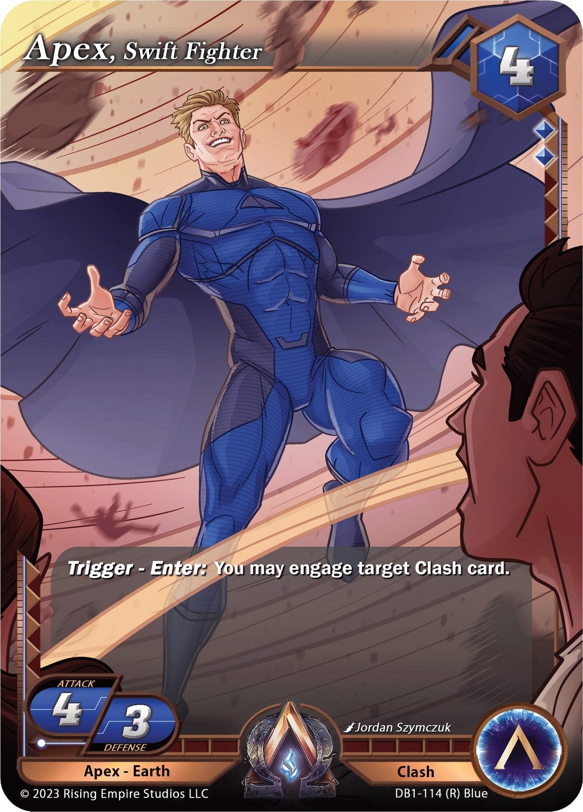 Image for Apex, Swift Fighter (DB1-114) (Year of the Dragon) - Alpha Clash