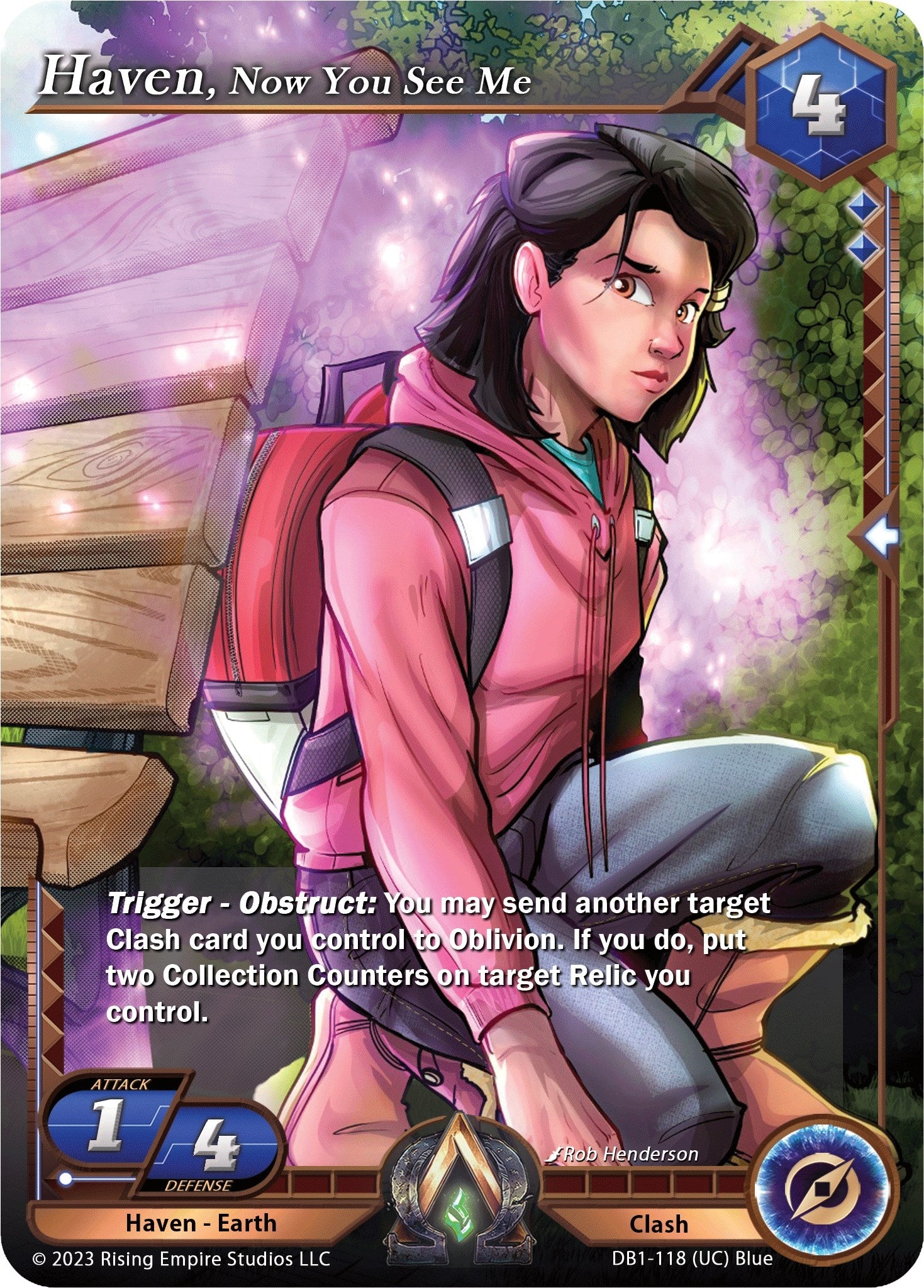 Image for Haven, Now You See Me (DB1-118) (Year of the Dragon) - Alpha Clash