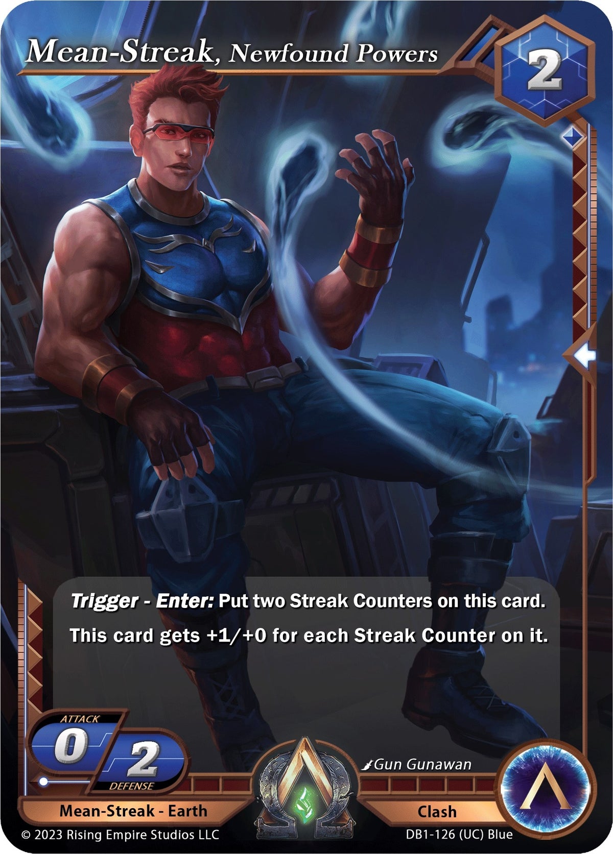 Image for Mean-Streak, Newfound Powers (DB1-126) (Year of the Dragon) - Alpha Clash