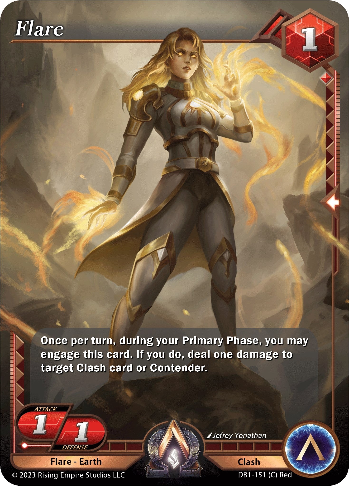 Image for Flare (DB1-151) (Year of the Dragon) - Alpha Clash