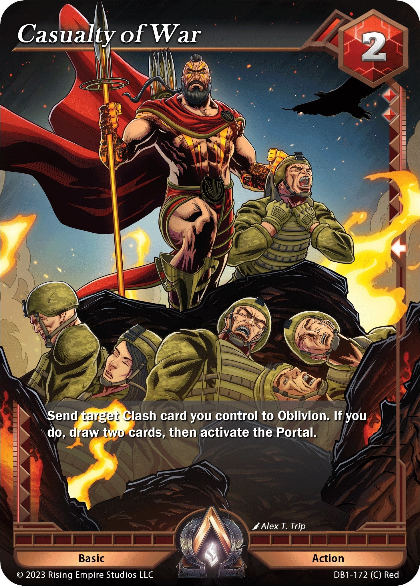 Image for Casualty of War (DB1-172) (Year of the Dragon) - Alpha Clash
