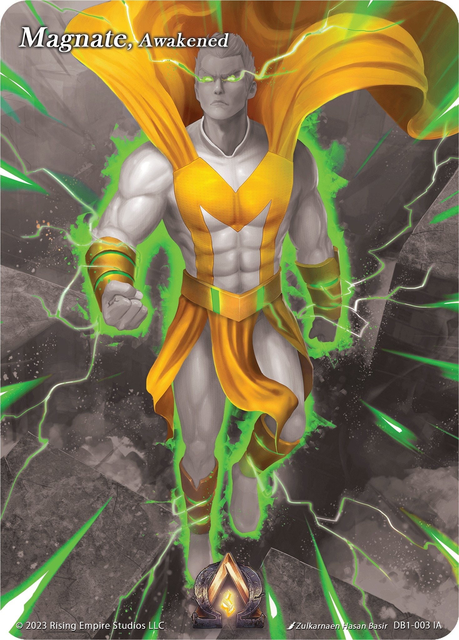 Image for Magnate, Awakened (Iconic Art) (DB1-003 IA) (Year of the Dragon) - Alpha Clash