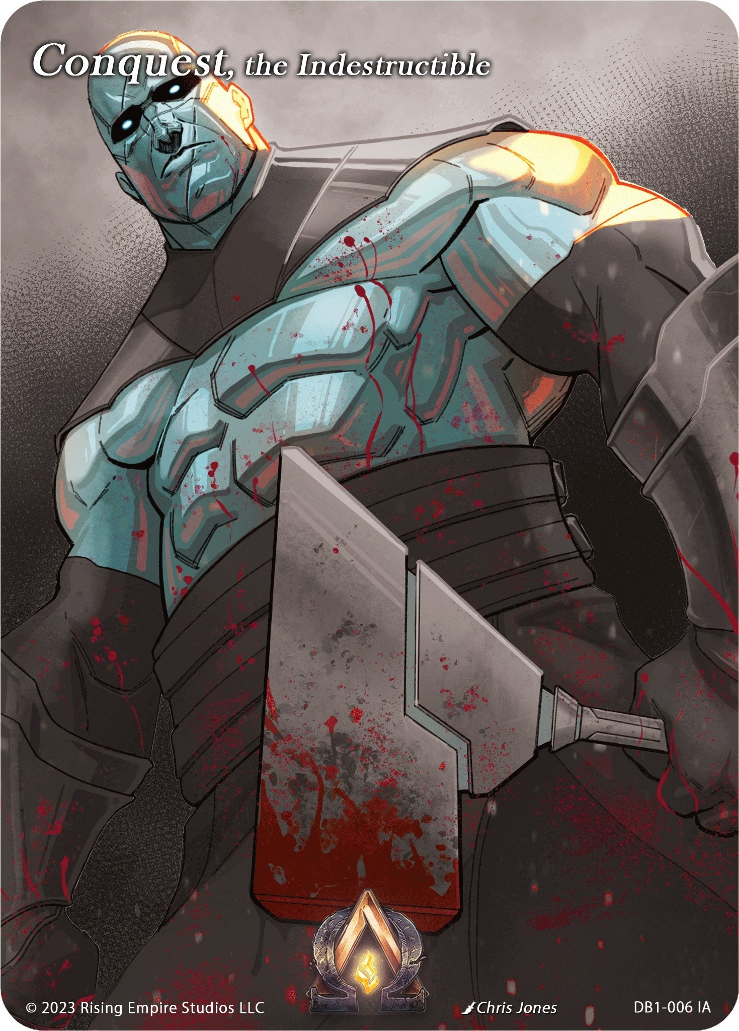 Image for Conquest, the Indestructible (Iconic Art) (DB1-006 IA) (Year of the Dragon) - Alpha Clash