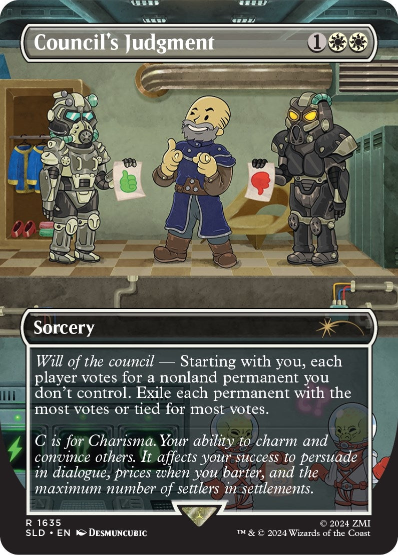 Image for Council's Judgment (1635) (1635) (Secret Lair Drop Series) - Magic: The Gathering