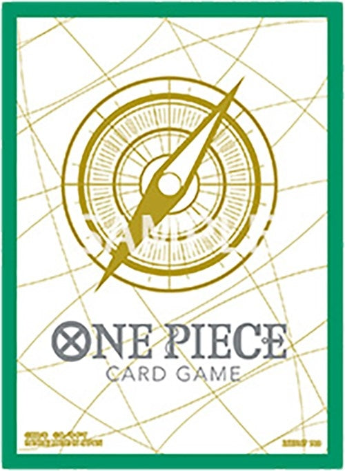 Image for One Piece Card Game Official Sleeves: Assortment 5 - Standard Green (70-Pack) - Card Sleeves
