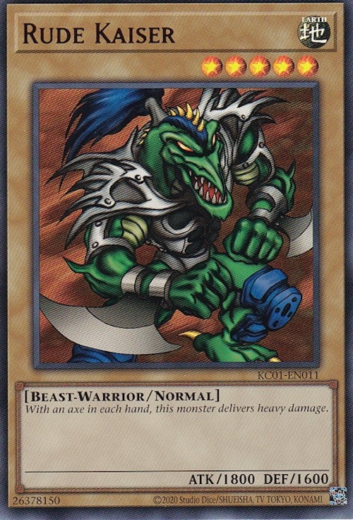 Image for Rude Kaiser (KC01-EN011) (KC01) - YuGiOh