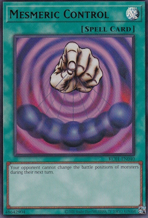 Image for Mesmeric Control (KC01-EN040) (KC01) - YuGiOh