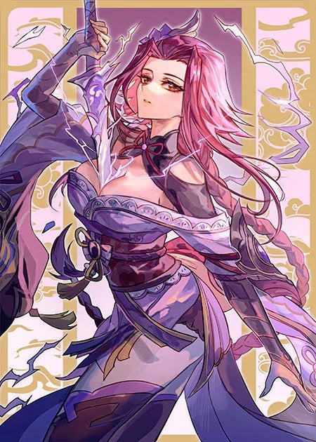 Image for Small Raiden Rose Witch Sleeves (70-Pack) - Card Sleeves