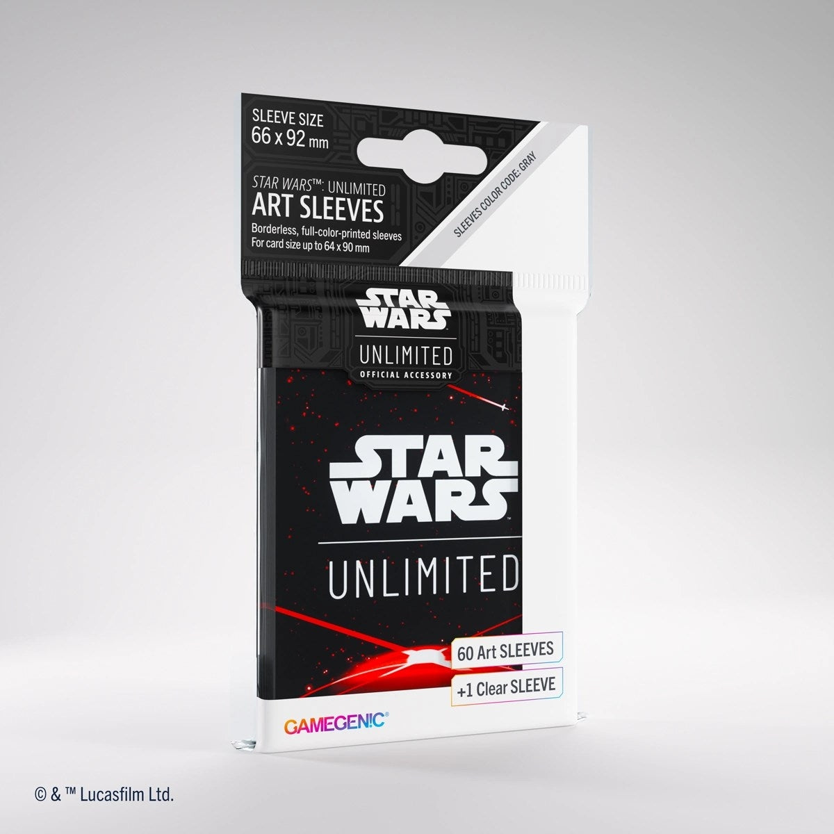Image for Star Wars: Unlimited Art Sleeves - Card Back Red - Card Sleeves