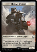 Image for Human Knight // Food (0014) Double-Sided Token (2 // 14) (Universes Beyond: Fallout) - Magic: The Gathering