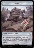 Image for Junk // Robot Double-Sided Token (15 // 16) (Universes Beyond: Fallout) - Magic: The Gathering