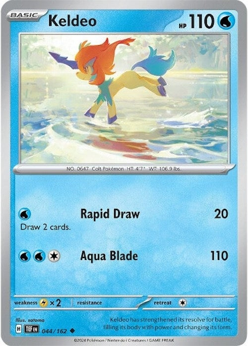 Image for Keldeo (044/162) (TEF) - Pokemon