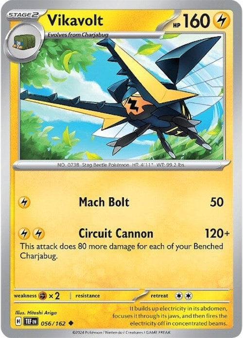 Image for Vikavolt (056/162) (TEF) - Pokemon