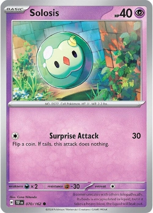 Image for Solosis (070/162) (TEF) - Pokemon