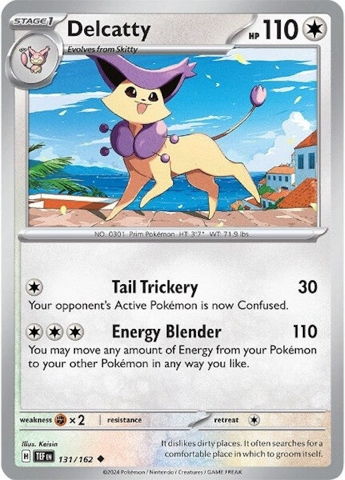 Image for Delcatty (131/162) (TEF) - Pokemon