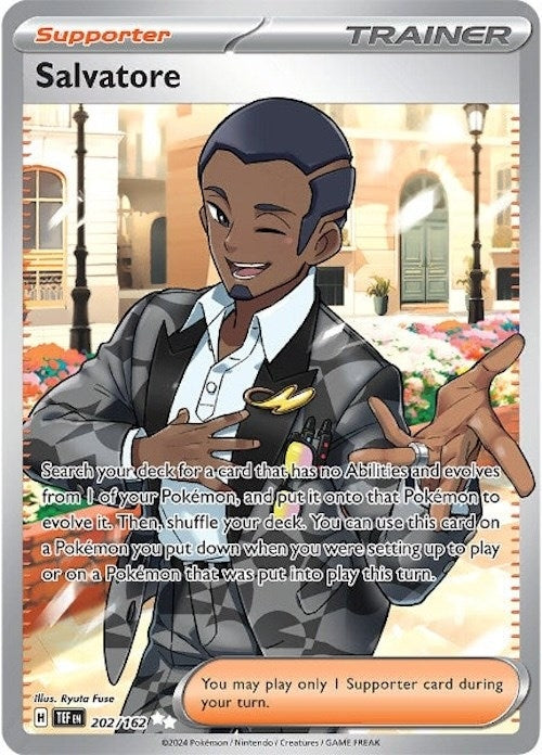 Image for Salvatore (202/162) (TEF) - Pokemon