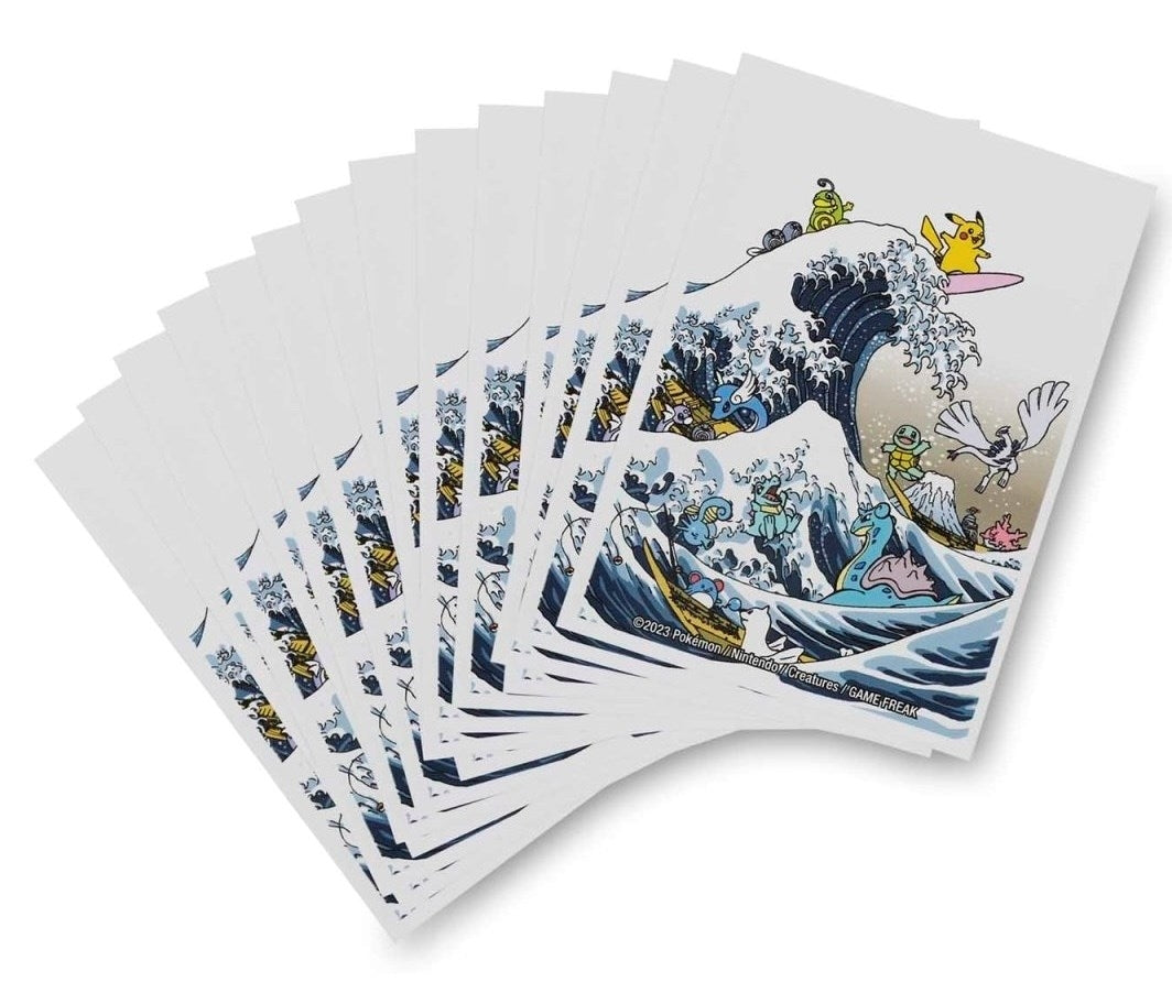 Image for Pokemon TCG: Great Wave Pikachu & Friends Card Sleeves (65-Pack) - Card Sleeves