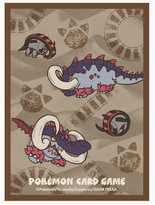 Image for Pokemon TCG: Pokemon Center Japan Exclusive Card Sleeves - Iron Treads & Great Tusk (64-Pack) - Card Sleeves