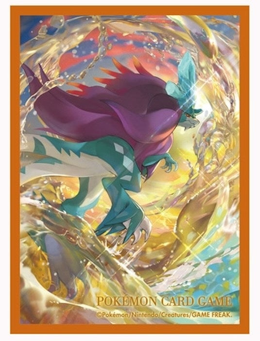 Image for Pokemon TCG: Pokemon Center Japan Exclusive Card Sleeves - Premium Gloss Walking Wake (64-Pack) - Card Sleeves
