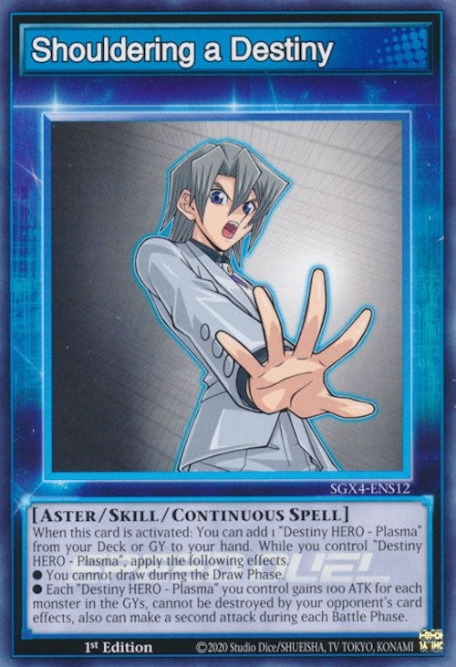 Image for Shouldering a Destiny (SGX4-ENS12) (SGX4) - YuGiOh