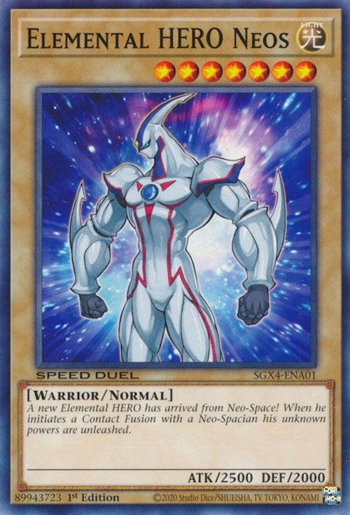 Image for Elemental HERO Neos (SGX4-ENA01) (SGX4) - YuGiOh