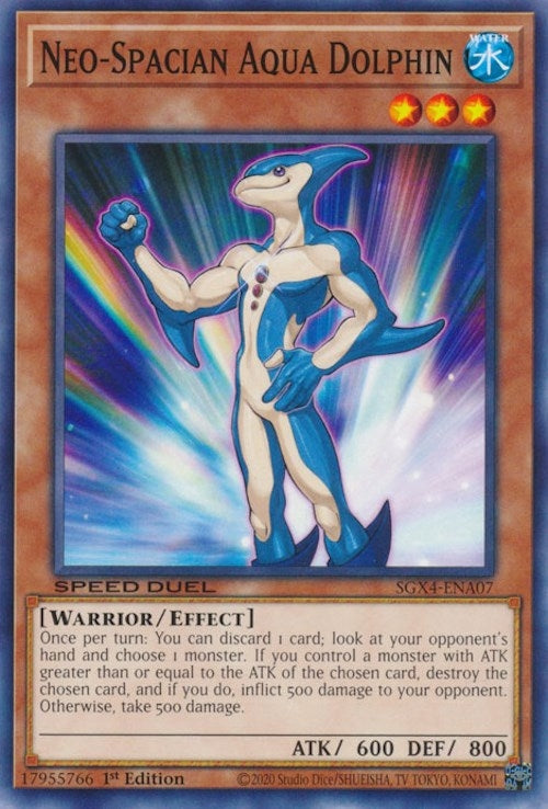 Image for Neo-Spacian Aqua Dolphin (SGX4-ENA07) (SGX4) - YuGiOh