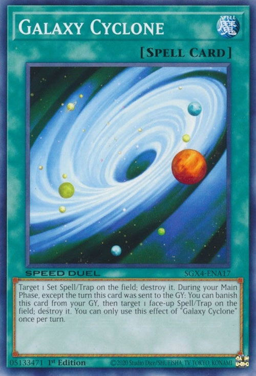 Image for Galaxy Cyclone (SGX4-ENA17) (SGX4) - YuGiOh