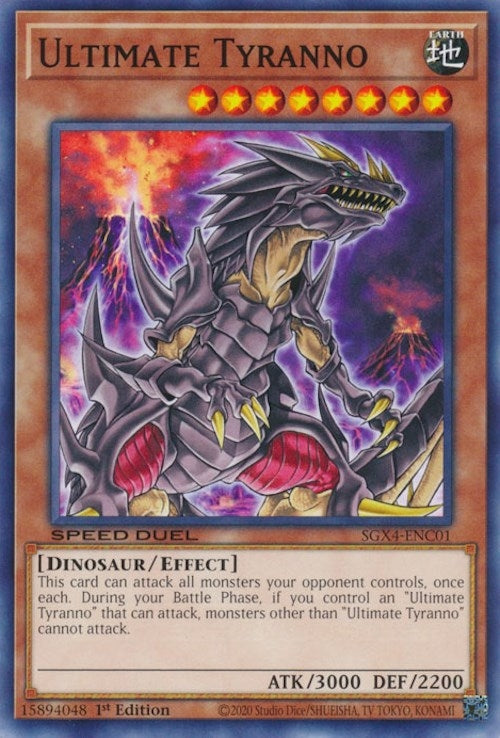 Image for Ultimate Tyranno (SGX4-ENC01) (SGX4) - YuGiOh