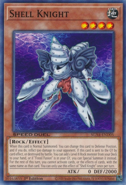 Image for Shell Knight (SGX4-END05) (SGX4) - YuGiOh