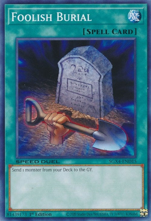 Image for Foolish Burial (SGX4-END15) (SGX4) - YuGiOh
