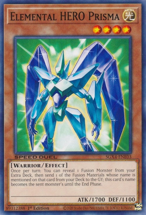 Image for Elemental HERO Prisma (SGX4-ENE03) (SGX4) - YuGiOh