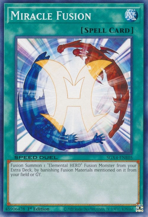 Image for Miracle Fusion (SGX4-ENE05) (SGX4) - YuGiOh